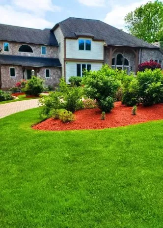 Professional landscape installation for residential properties in Lowell, MA by CM Landscaping Services