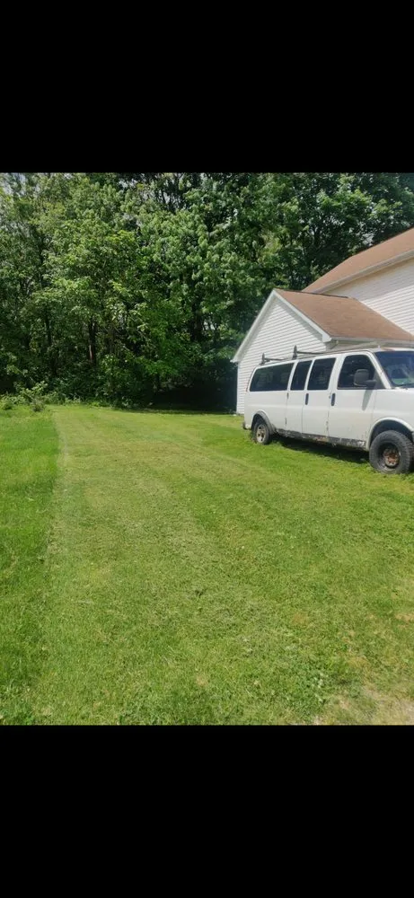 Custom residential landscaping for outdoor upgrades in Canton, OH by C&M LAWN Service