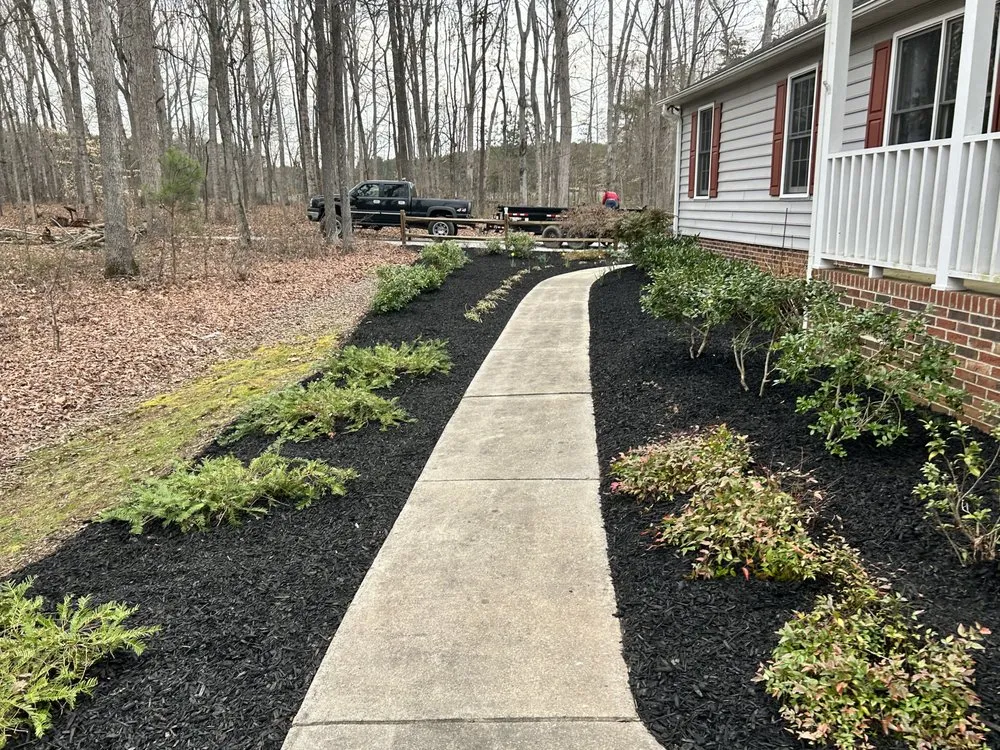 Reliable landscaping services for homes in China Grove, NC by C&M Lawncare