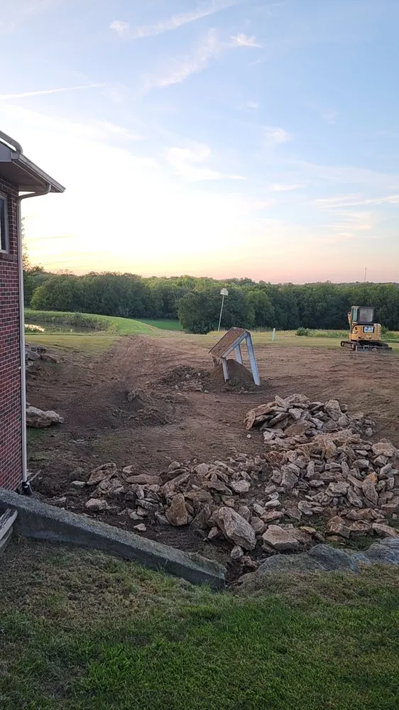 Expert garden landscaping for homes in Breckenridge, MO by C&M Mechanical
