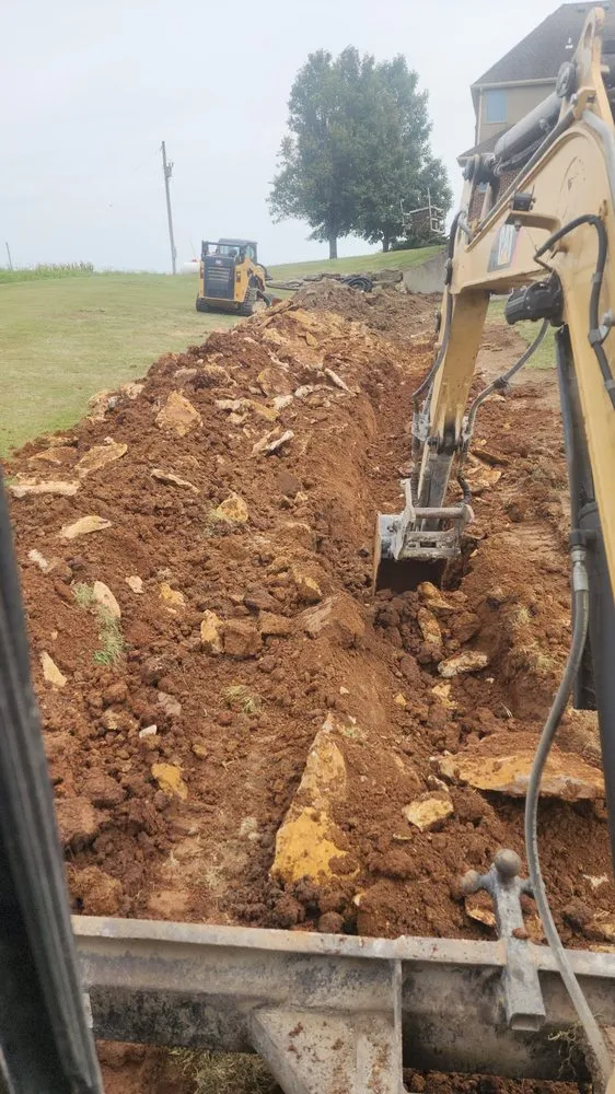 Professional residential landscaping in Breckenridge, MO by C&M Mechanical
