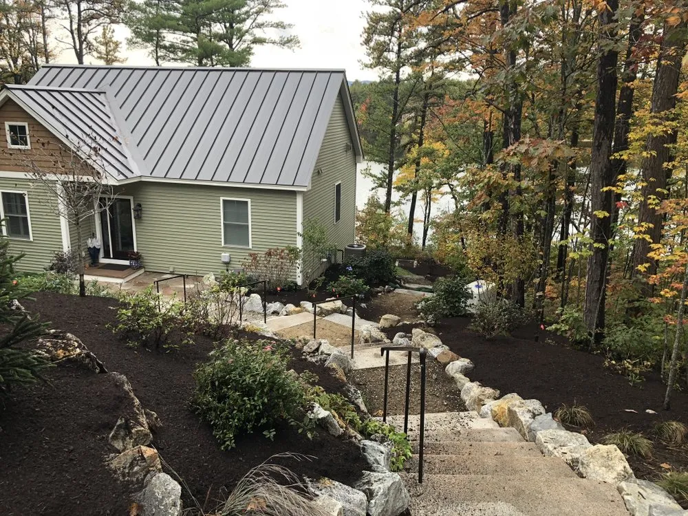 Local garden landscaping near you in Denmark, ME by CM Nichols Landscape