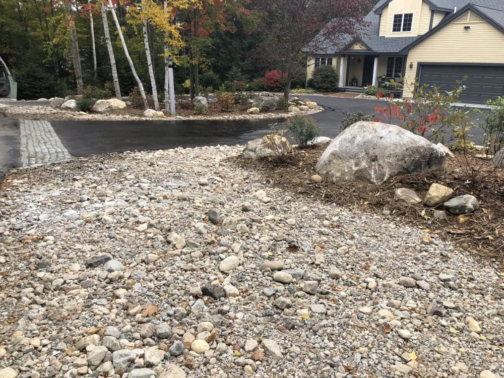 Trusted lawn mowing service with custom design in Denmark, ME by CM Nichols Landscape