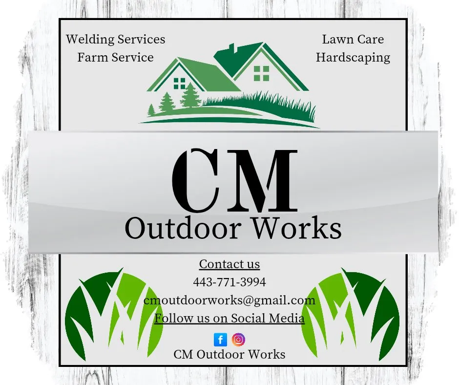 Expert lawn mowing service for beautiful yards in Huntingtown, MD by CM Outdoor Works