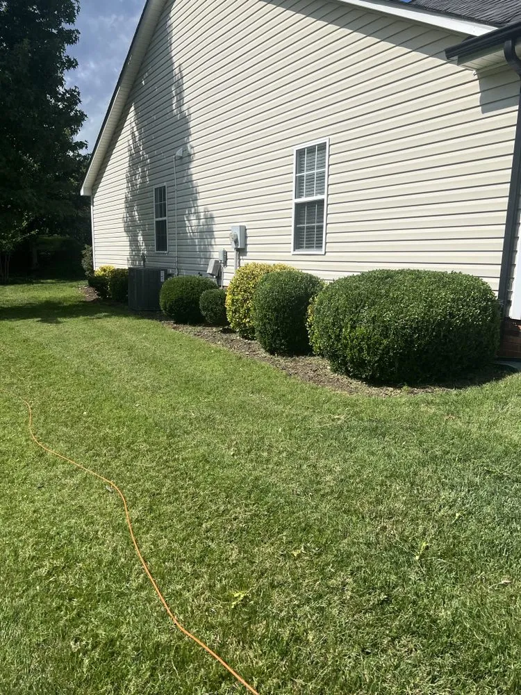 Professional landscape installation in Concord, NC by CMB Lawn Care & Landscape