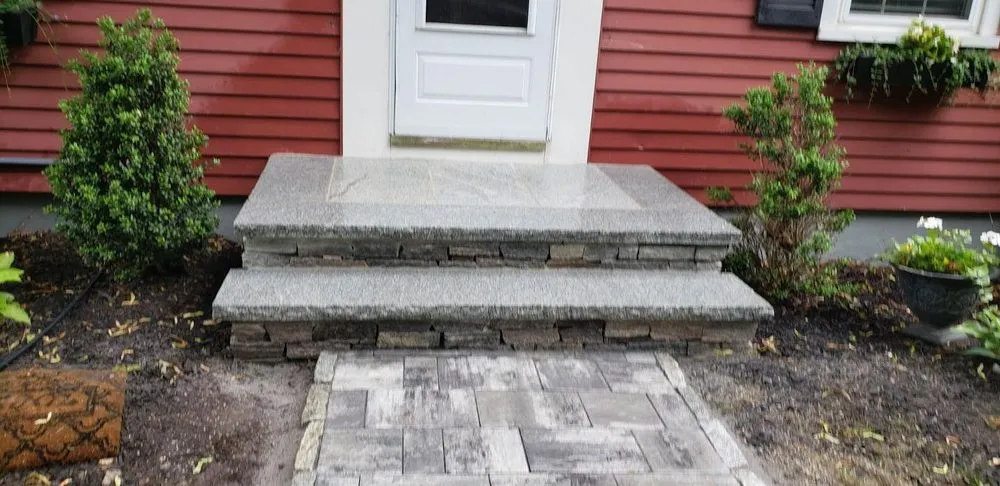 Top-rated residential landscaping in Weymouth, MA by CMC Hardscape & Masonry