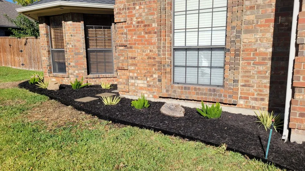 Expert garden landscaping for residential properties across Dallas, TX - CMC Landscaping and Construction