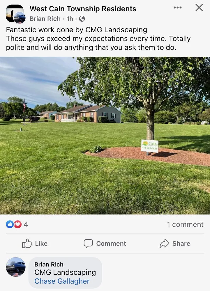 Affordable residential landscaping experts serving Downingtown, PA - CMG Landscape Design and Build