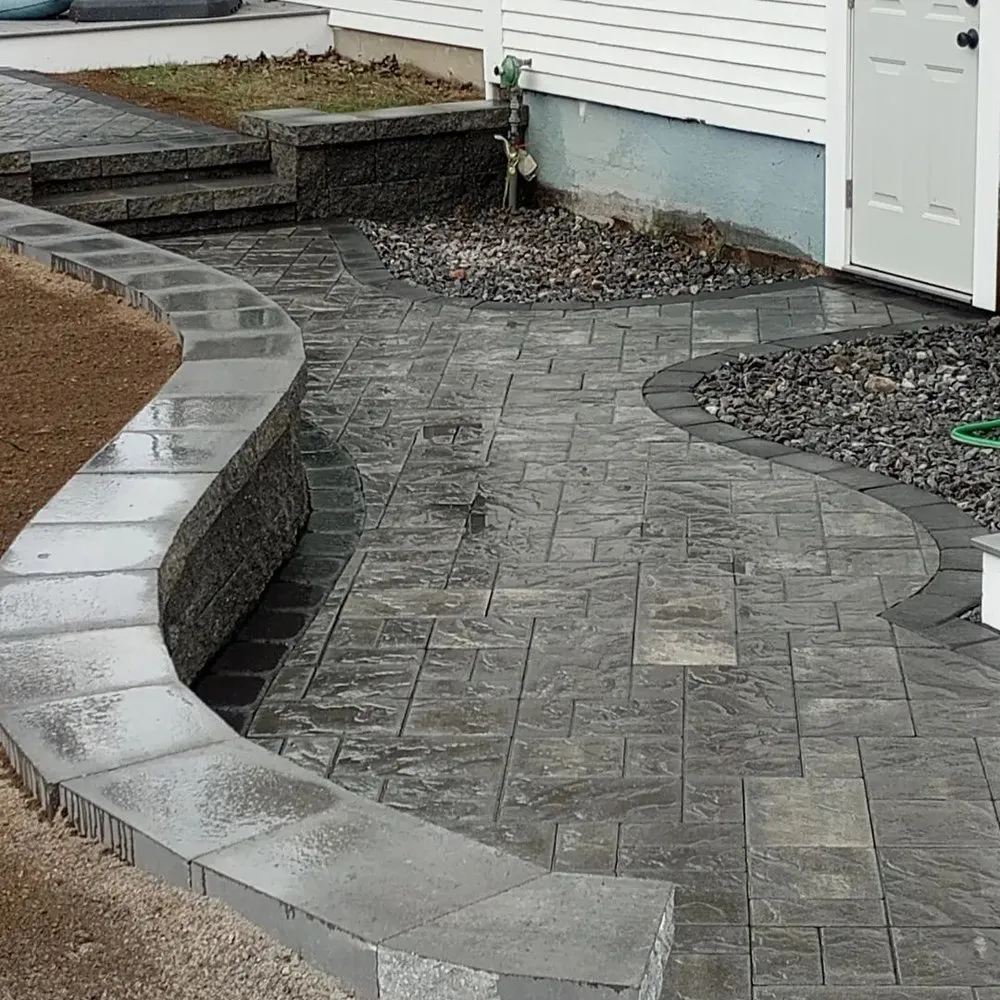Trusted landscaping services with custom design across Lowell, MA - CMH Cleydson Masonry