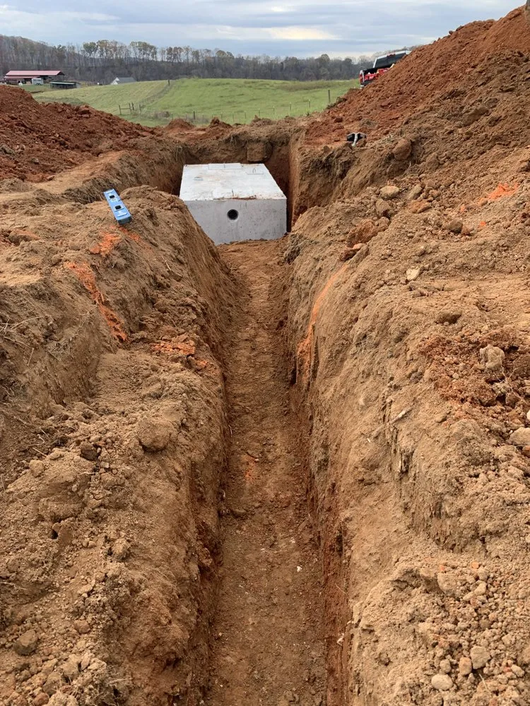 Custom lawn mowing service with custom design in Corryton, TN by CMJ Excavation Services