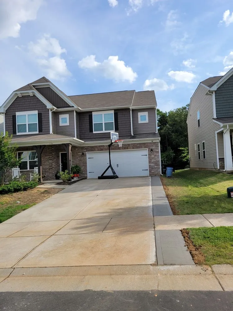 Custom landscaping services for residential properties in Gastonia, NC by CML SERVICES