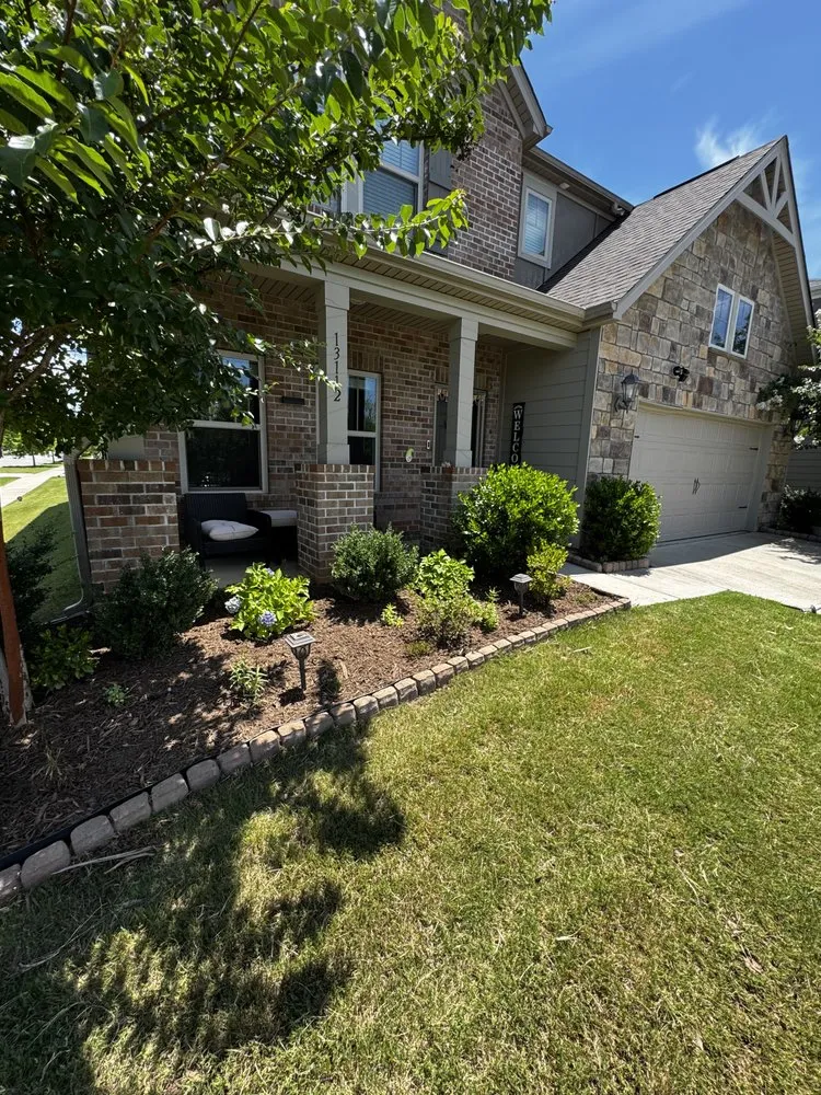 Affordable landscape installation for beautiful yards in Gastonia, NC by CML SERVICES