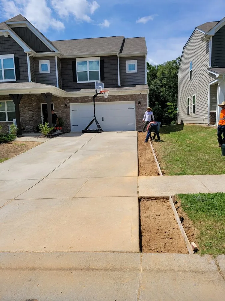 Custom yard cleanup service with custom design across Gastonia, NC - CML SERVICES