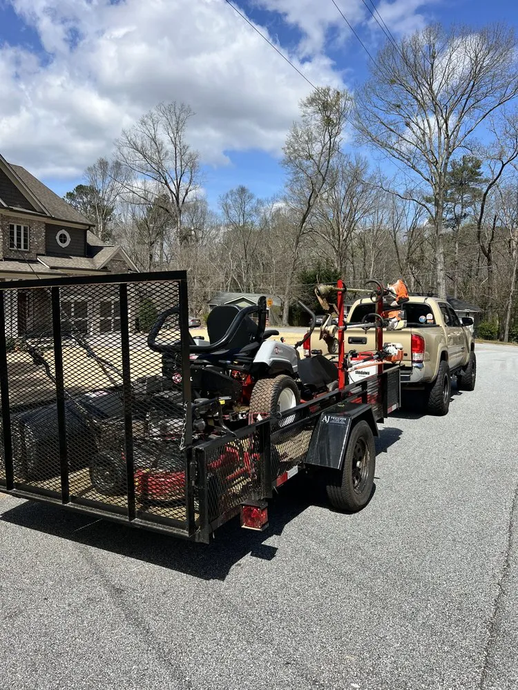 Expert residential landscaping in Powder Springs, GA by CMP Lawn Services