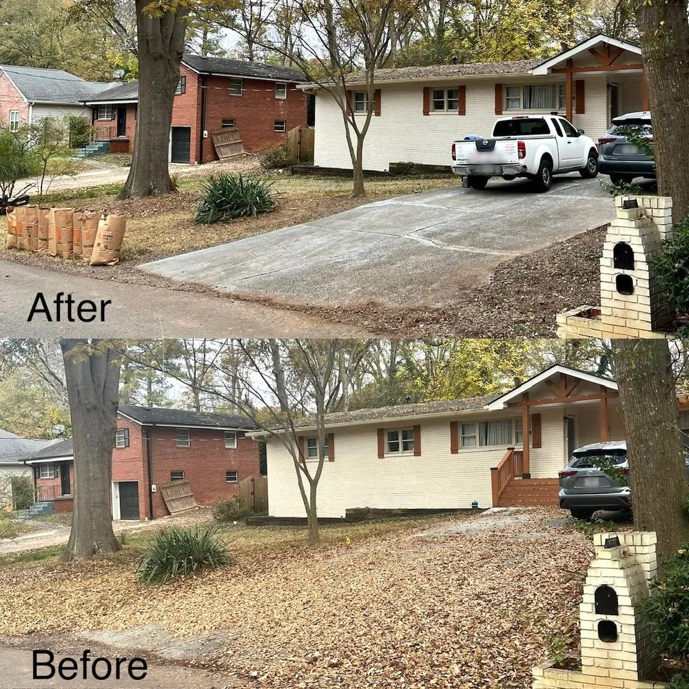 Custom yard cleanup service in Powder Springs, GA - CMP Lawn Services