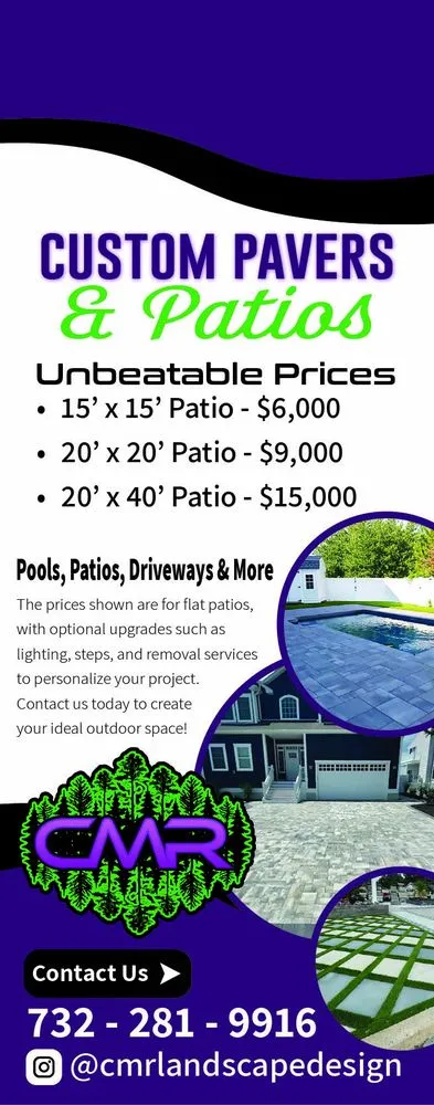 Local landscaping services experts serving Lakewood, NJ - CMR Landscape & Design