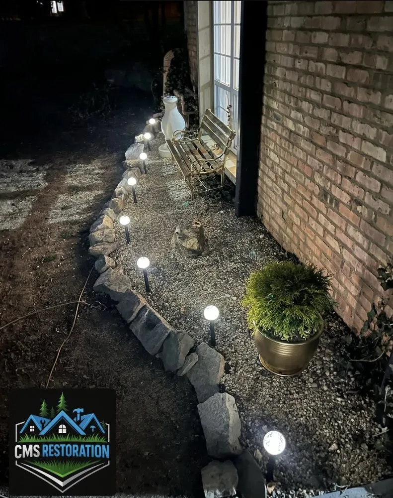 Local landscape installation experts serving Manchester, MO - CMS Restoration