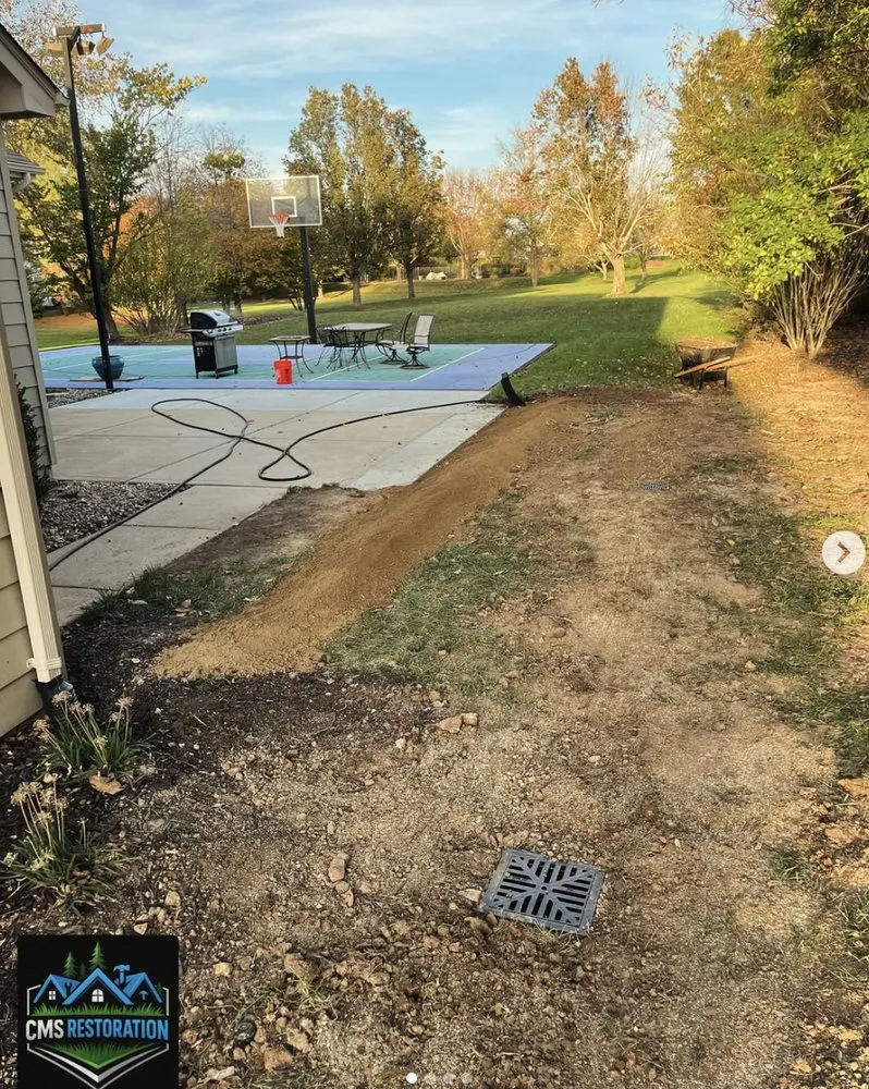 Top-rated outdoor landscaping with custom design in Manchester, MO by CMS Restoration