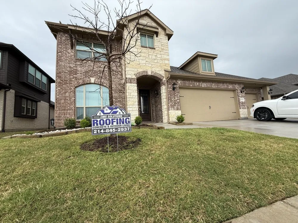 Professional landscape design for homes across Wylie, TX - CMS Roofing