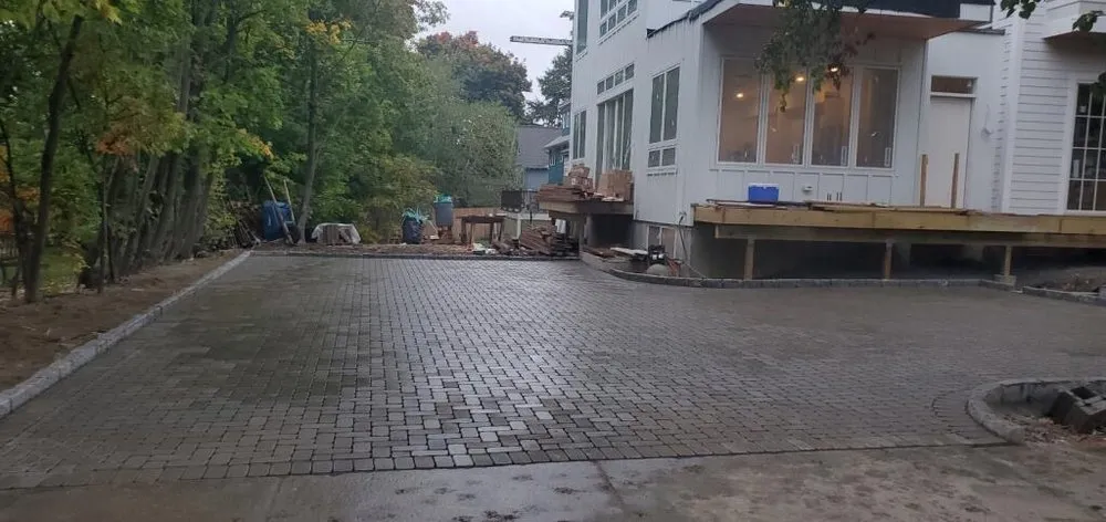 Local lawn mowing service with custom design across Hudson, MA - C&N General Services