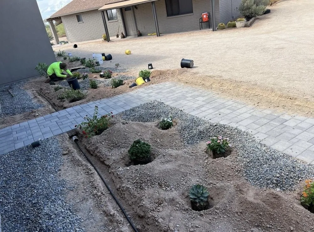 Reliable lawn care service for outdoor upgrades in Phoenix, AZ by CN Innovations Landscaping