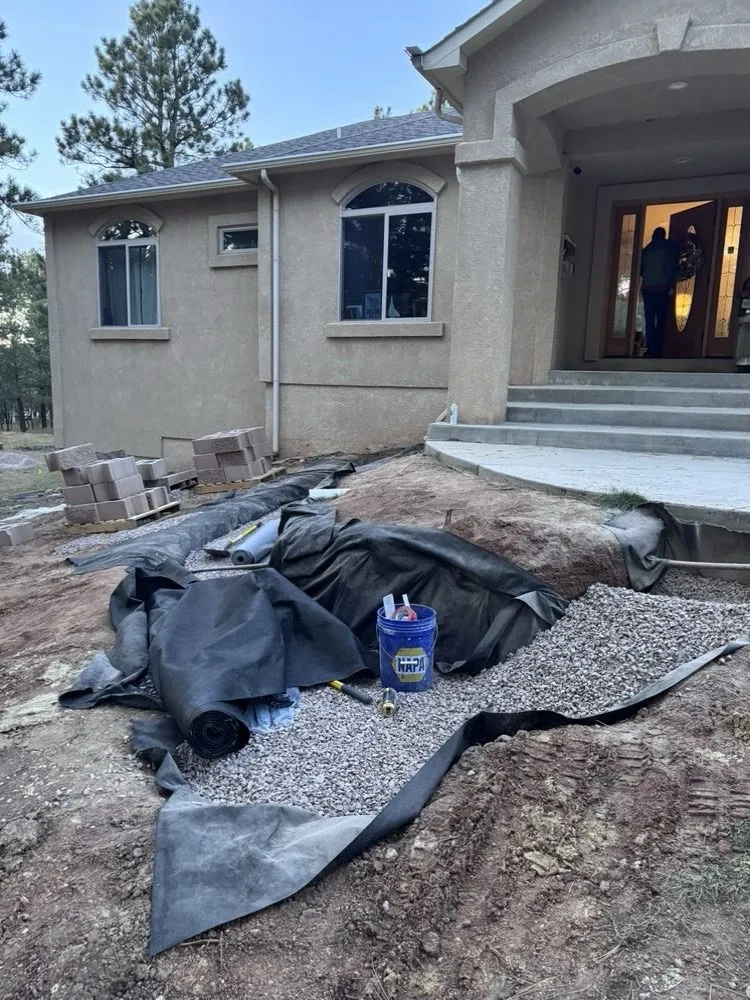 Custom landscape installation near you across Colorado Springs, CO - CN Landscaping