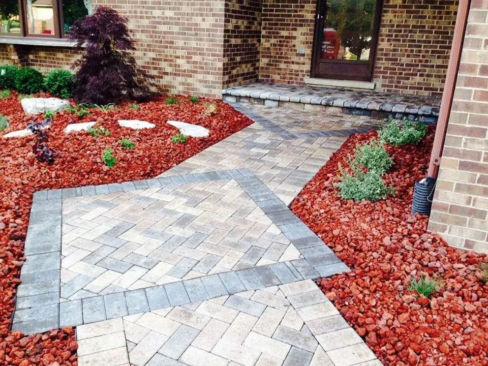 Professional landscape design for residential properties across Frankfort, IL - CNC Lawn Care