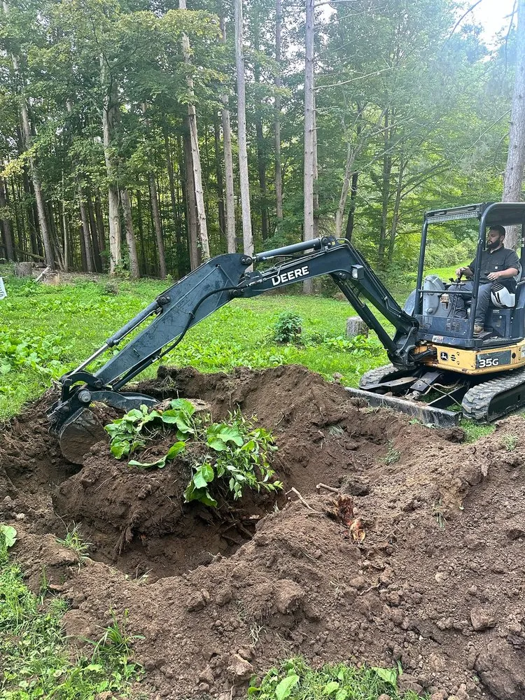 Custom yard cleanup service experts serving Oswego, NY - CND Earthworks