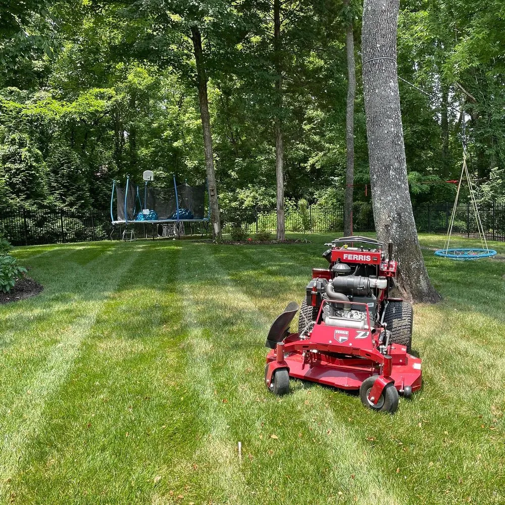 Custom garden landscaping in Fairview, TN by CNS Lawn and Landscaping