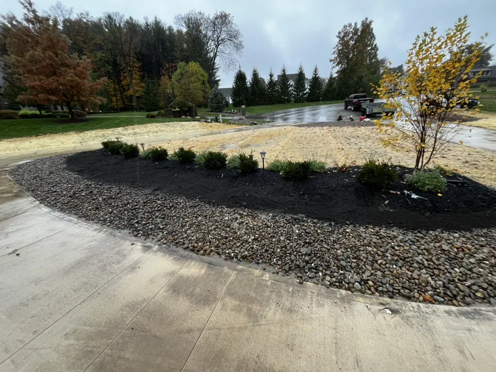 Affordable landscape design for residential properties in Lyndhurst, OH by CNS Outdoor Services