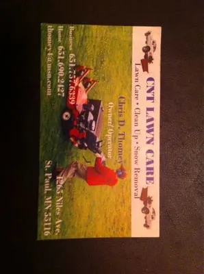 CNT Lawn Care & Snow Removal Logo