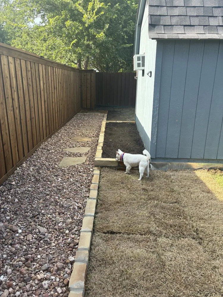 Affordable landscaping services with custom design in Keller, TX by Coaches Outdoor Services