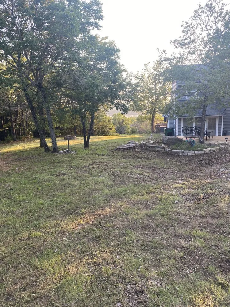 Top-rated outdoor landscaping with custom design in Fox, OK by Coach’s Lawn Care