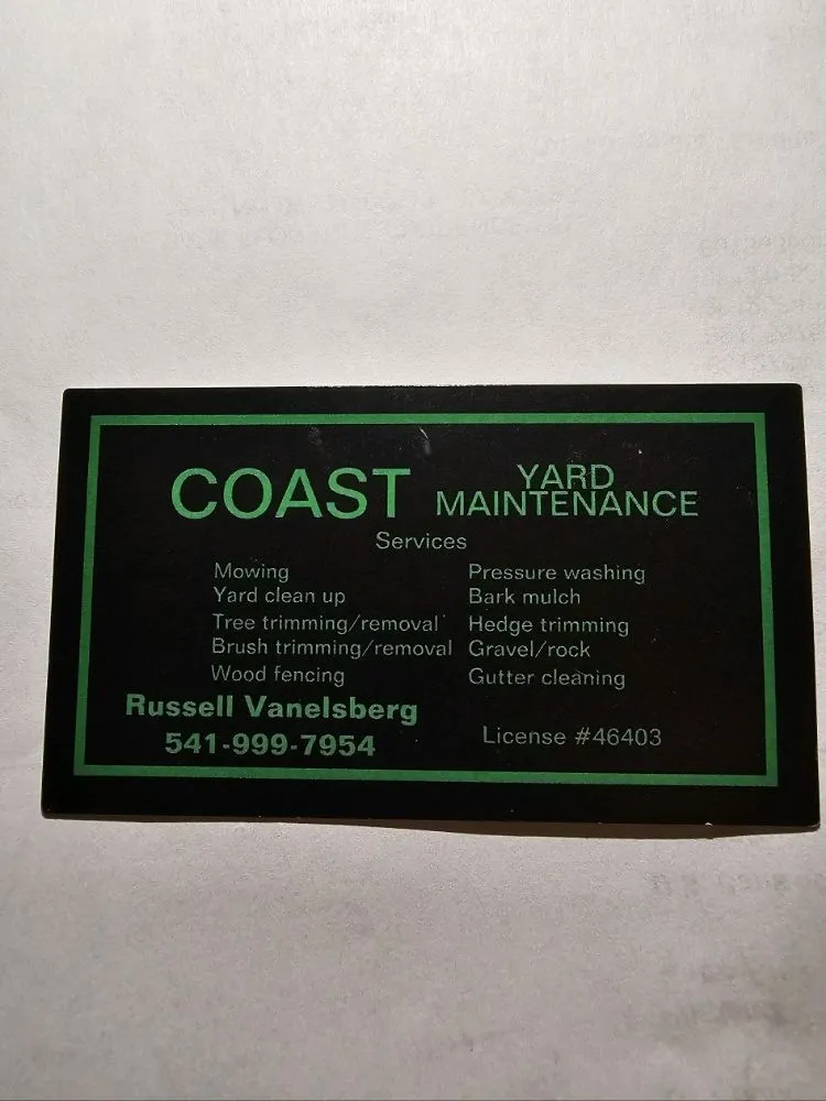 Professional landscaping services in Florence, OR by Coast Yard Maintenance