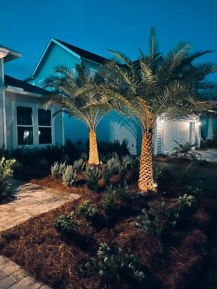 Local outdoor landscaping for homes across Panama City, FL - Coastal Creations Landscaping And Palm Services