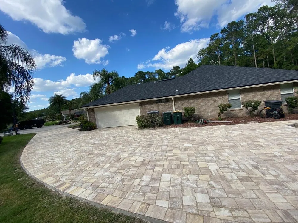 Professional garden landscaping in Jacksonville, FL by Coastal Curb Solutions