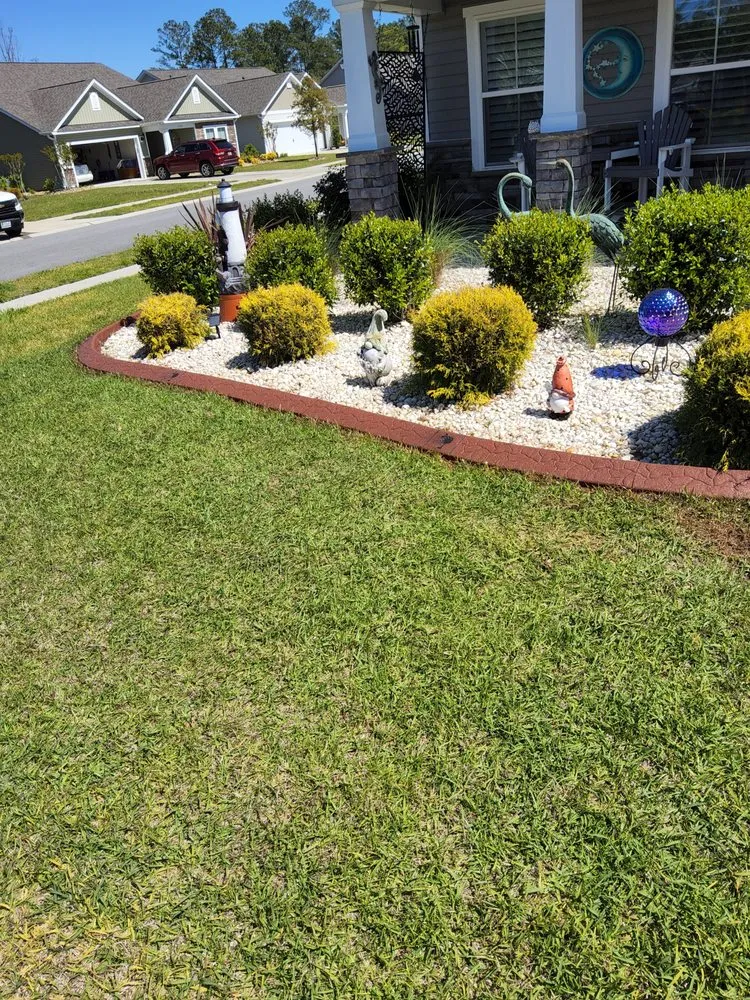 Trusted lawn mowing service near you in Myrtle Beach, SC by Coastal Curbs