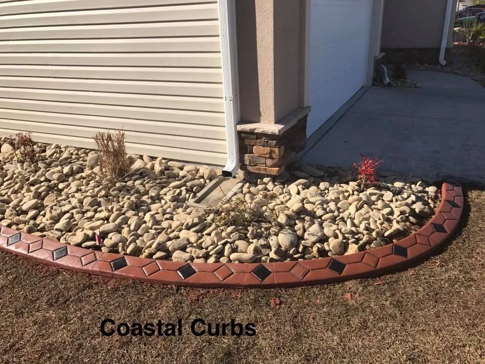 Top-rated garden landscaping in Myrtle Beach, SC by Coastal Curbs