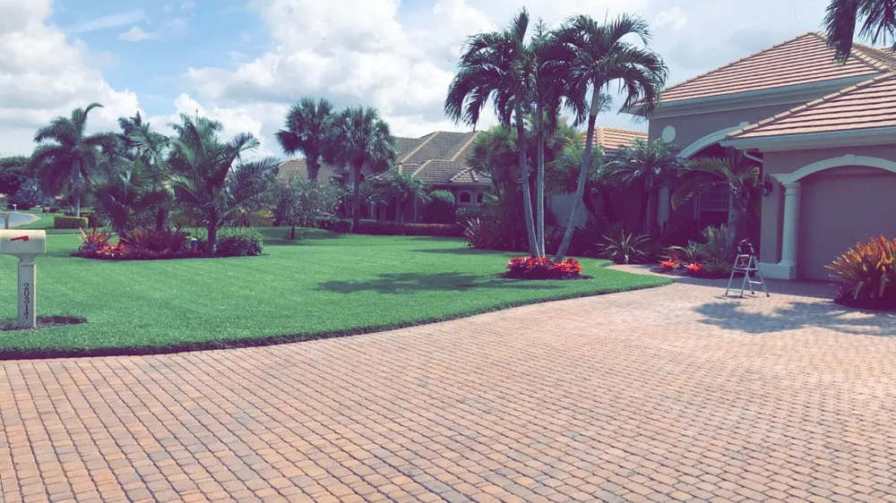 Custom residential landscaping for year-round maintenance in Fort Myers, FL by Coastal Cuts Landscape & Design