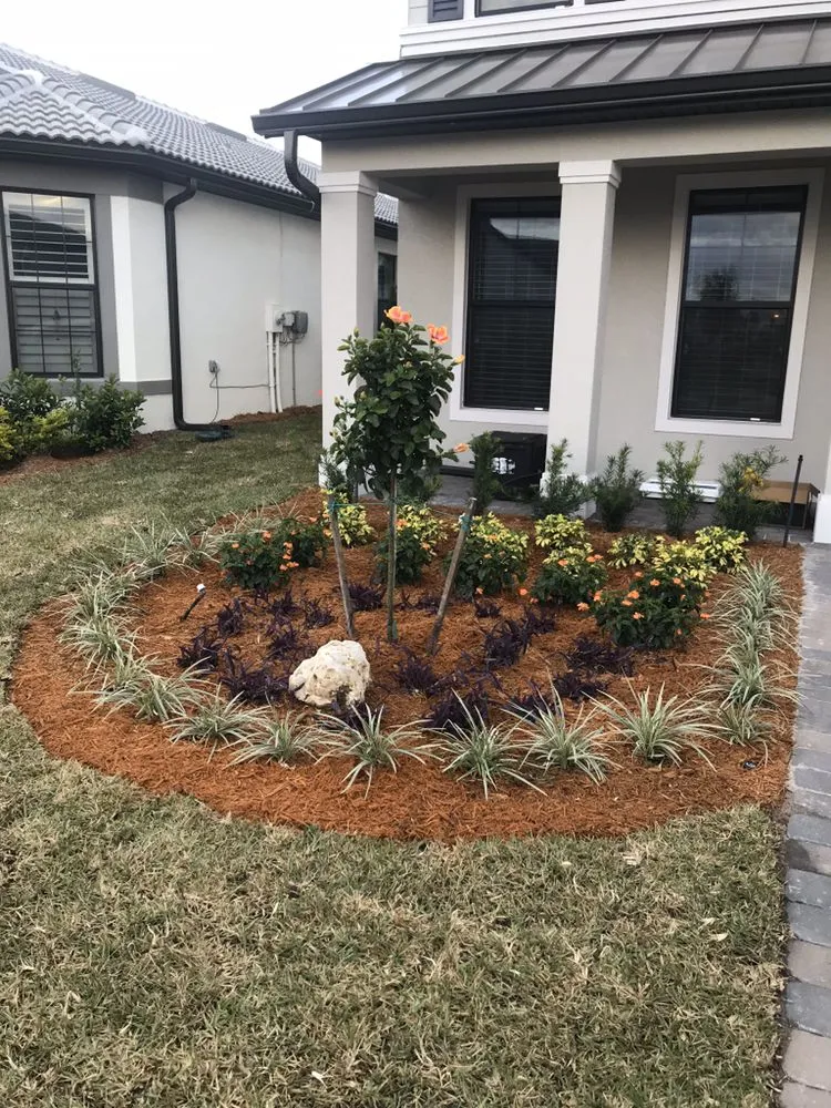Professional landscape design for residential properties in Fort Myers, FL by Coastal Cuts Landscape & Design