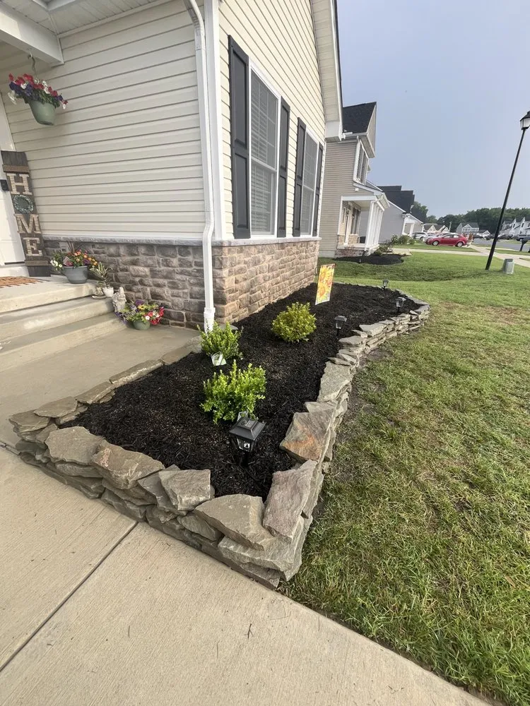 Professional landscape installation in Lewes, DE by Coastal Cutters Landscaping