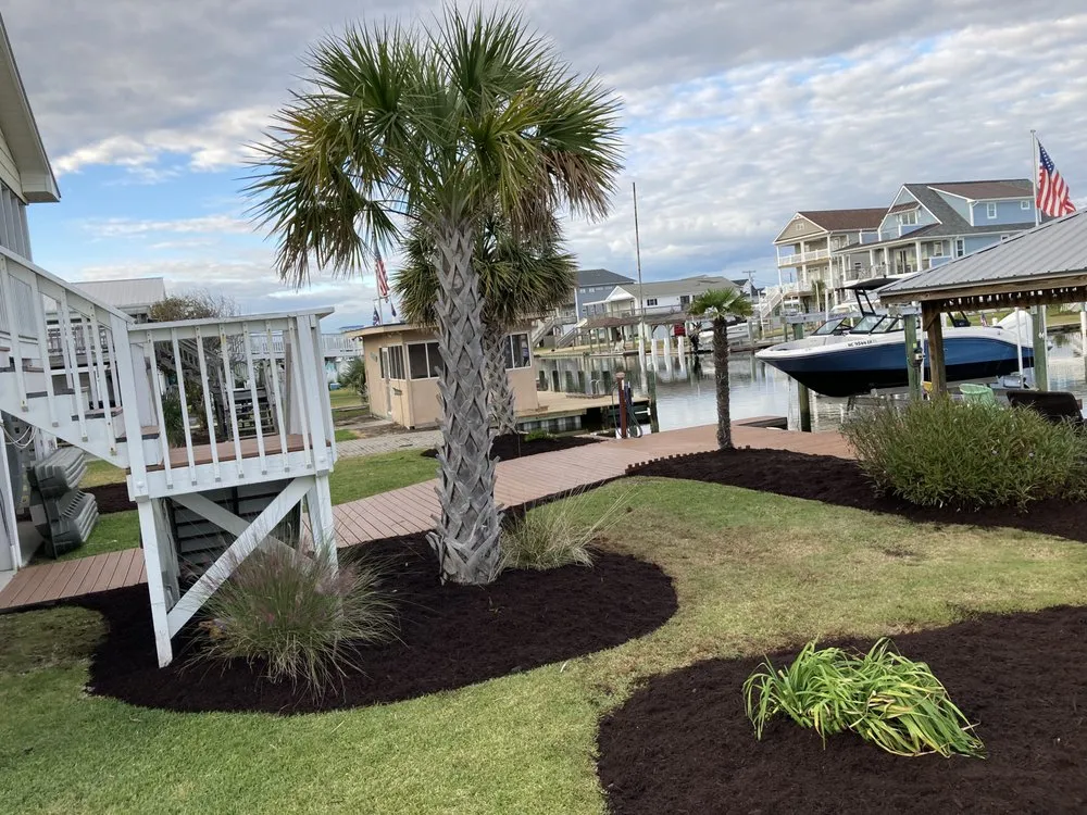 Affordable landscaping services with custom design in Sneads Ferry, NC by Coastal Elite Services