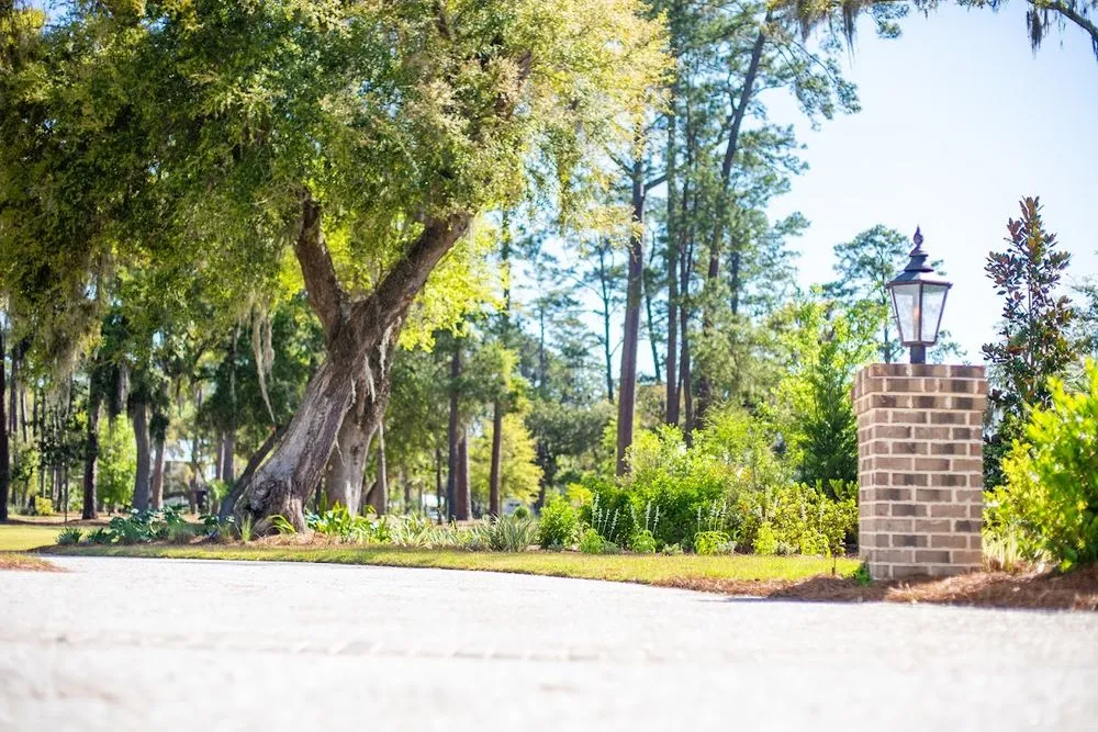 Expert yard maintenance with custom design in Bluffton, SC by Coastal Gardenia