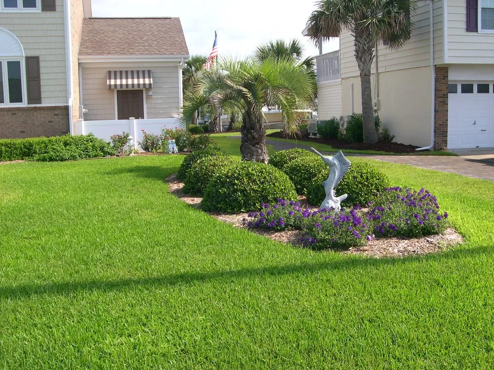 Professional garden landscaping for beautiful yards in Newport, NC by Coastal Horticulture Service