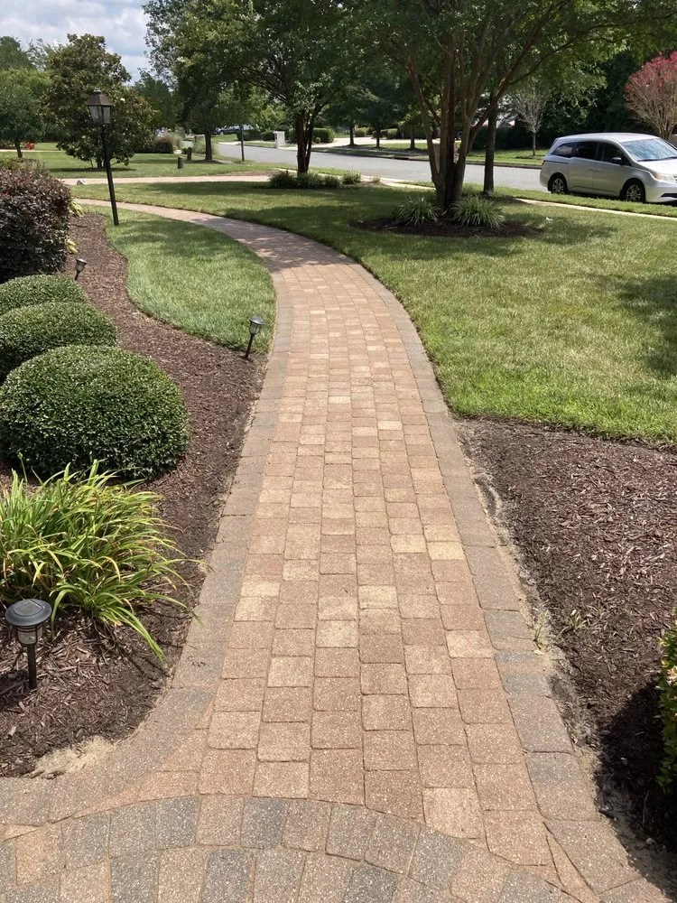 Custom landscaping services in Virginia Beach, VA by Coastal Interlock