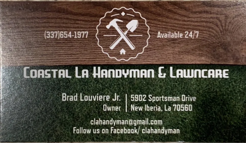 Affordable landscape installation experts serving New Iberia, LA - Coastal LA Handyman & Lawn-care