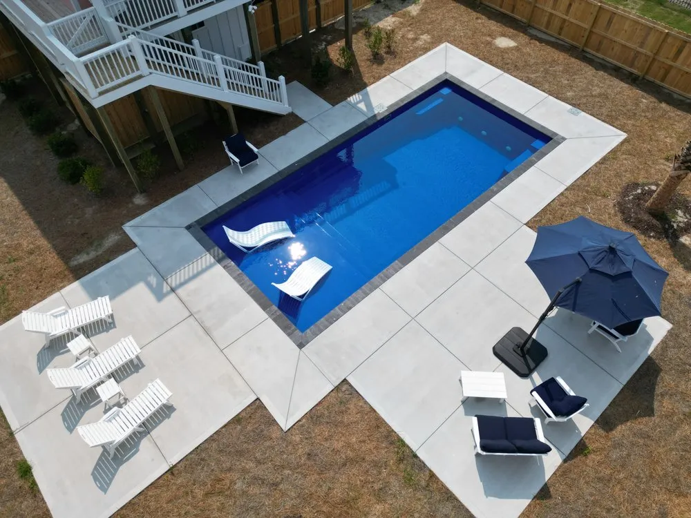 Custom outdoor landscaping for outdoor upgrades in Sneads Ferry, NC by Coastal Land Worx & Maintenance