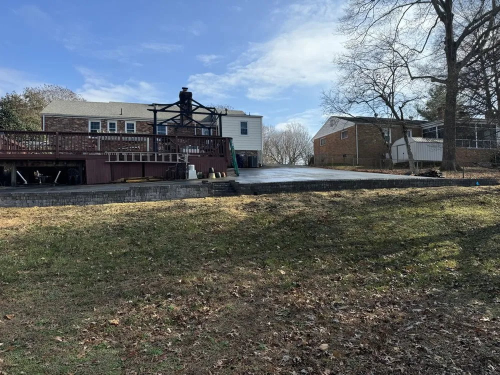 Professional landscape installation in Goochland, VA by Coastal Landscape & Construction