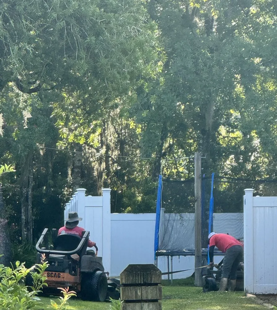 Professional lawn mowing service with custom design across Brunswick, GA - Coastal Landscape & Design