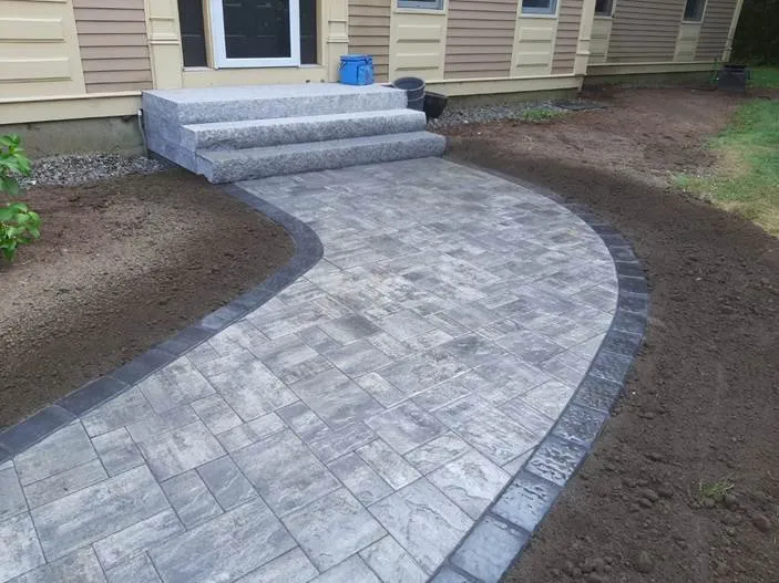 Professional landscape installation for residential properties across Seabrook, NH - Coastal Landscaping and Masonry